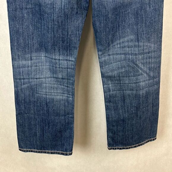 NEW Cruel Denim Skylar Jeans Sky-High Rise Crop Sz 28/5 Distressed Stonewash 26" - Picture 3 of 6
